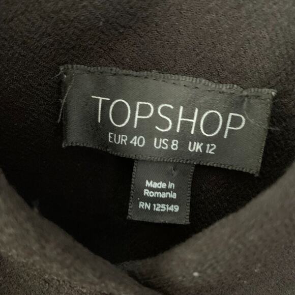 Top Shop Black Sleeveless Romper - Picture 10 of 13